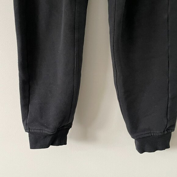 Lululemon 2020 High Rise Drawstring Waist Cotton Terry Scuba Jogger Black 4 - Picture 7 of 8